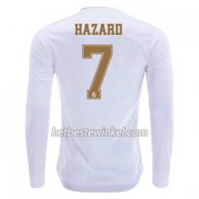 Real Madrid Eden Hazard 7 Voetbalshirts Thuis 2019/20 - LS